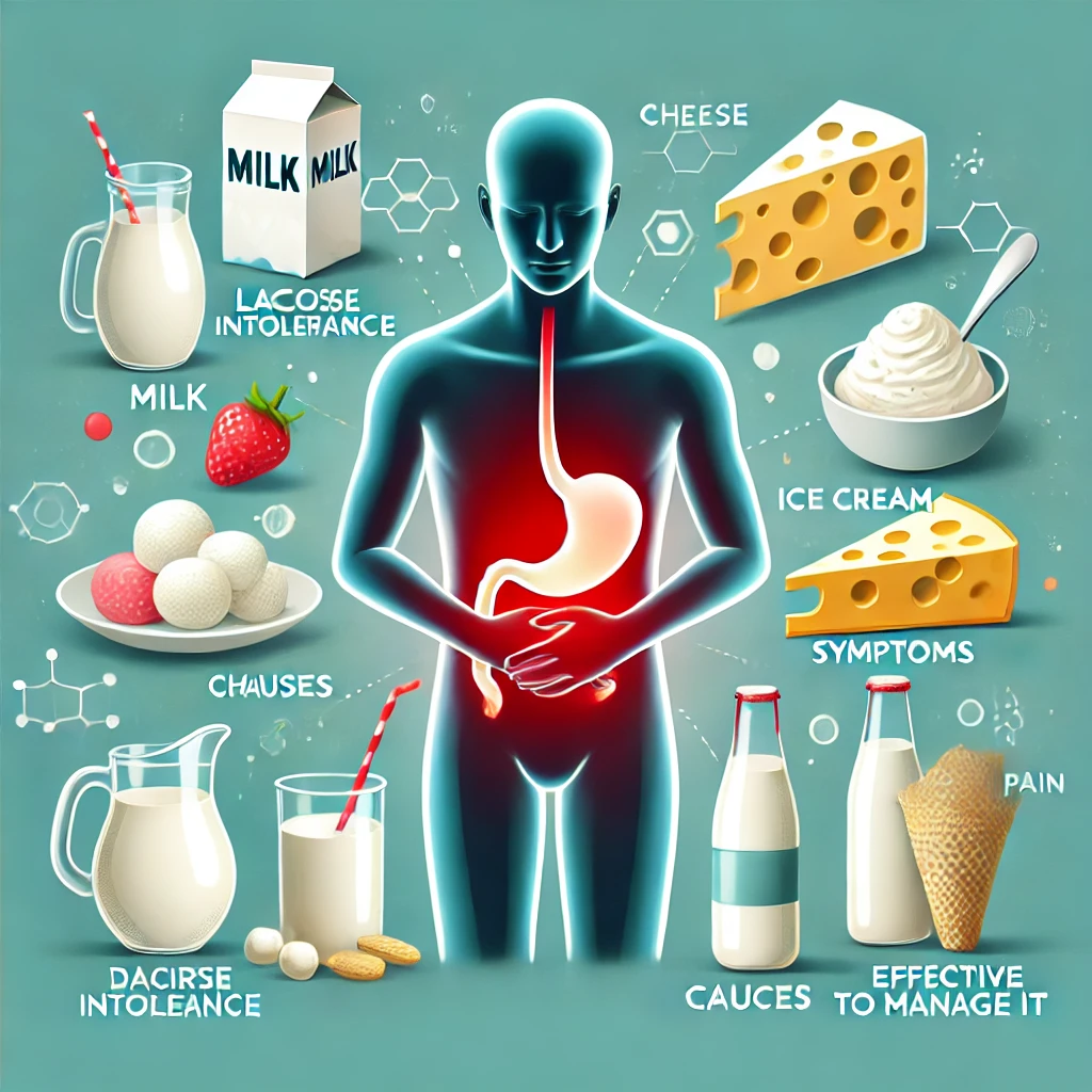 “Lactose Intolerance: Symptoms, Causes, and Effective Ways to Manage It”
