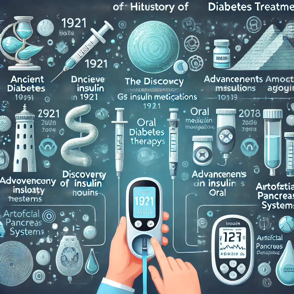 The History of Diabetes Treatment: From Insulin to Modern Medicine