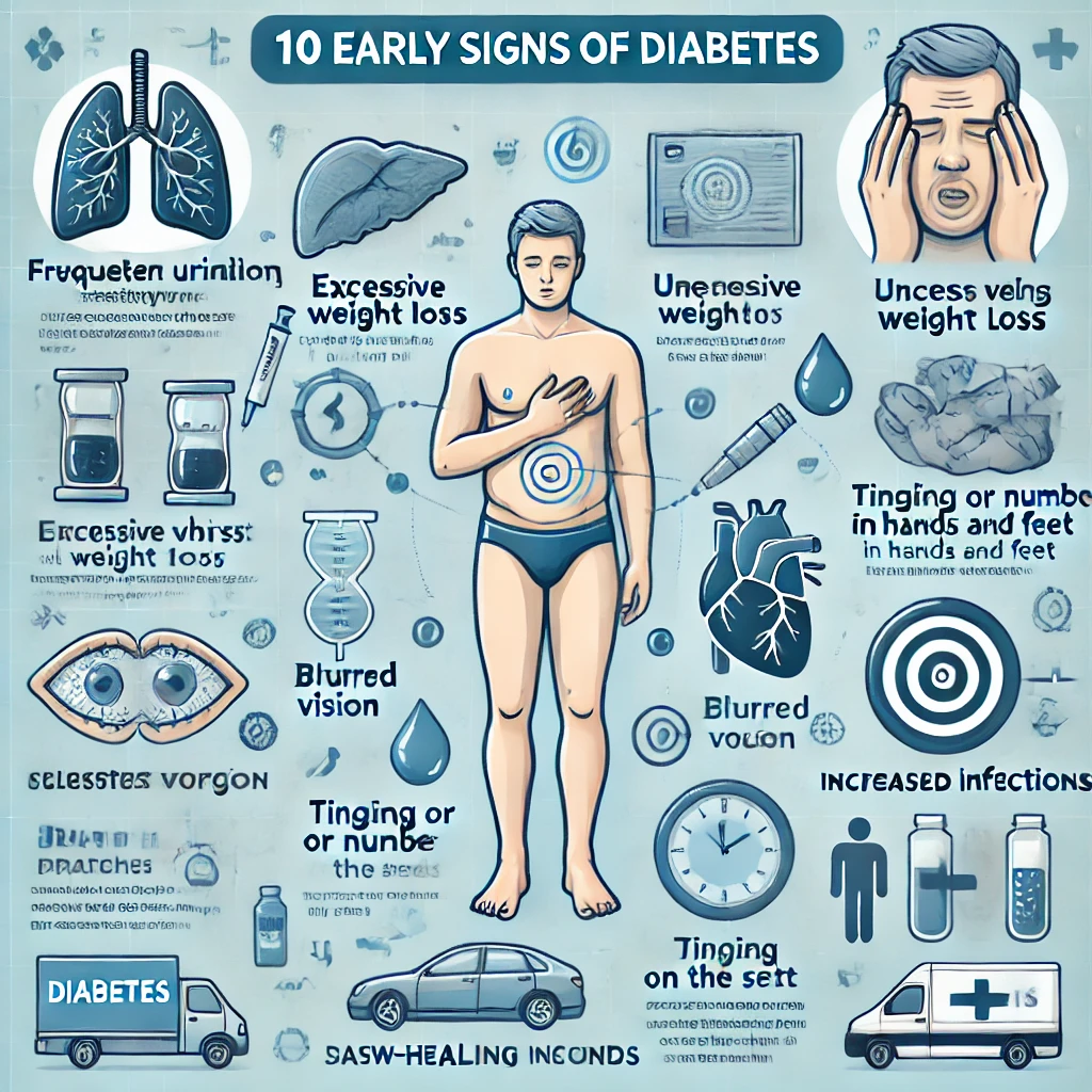 10 Early Signs of Diabetes: Symptoms You Shouldn’t Ignore
