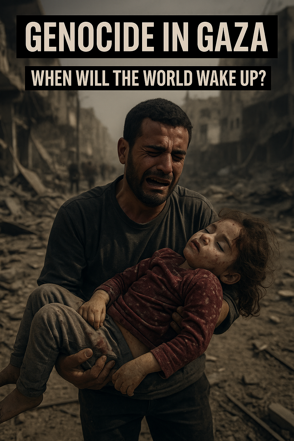 GENOCIDE IN GAZA: WHEN WILL THE WORLD WAKE UP?