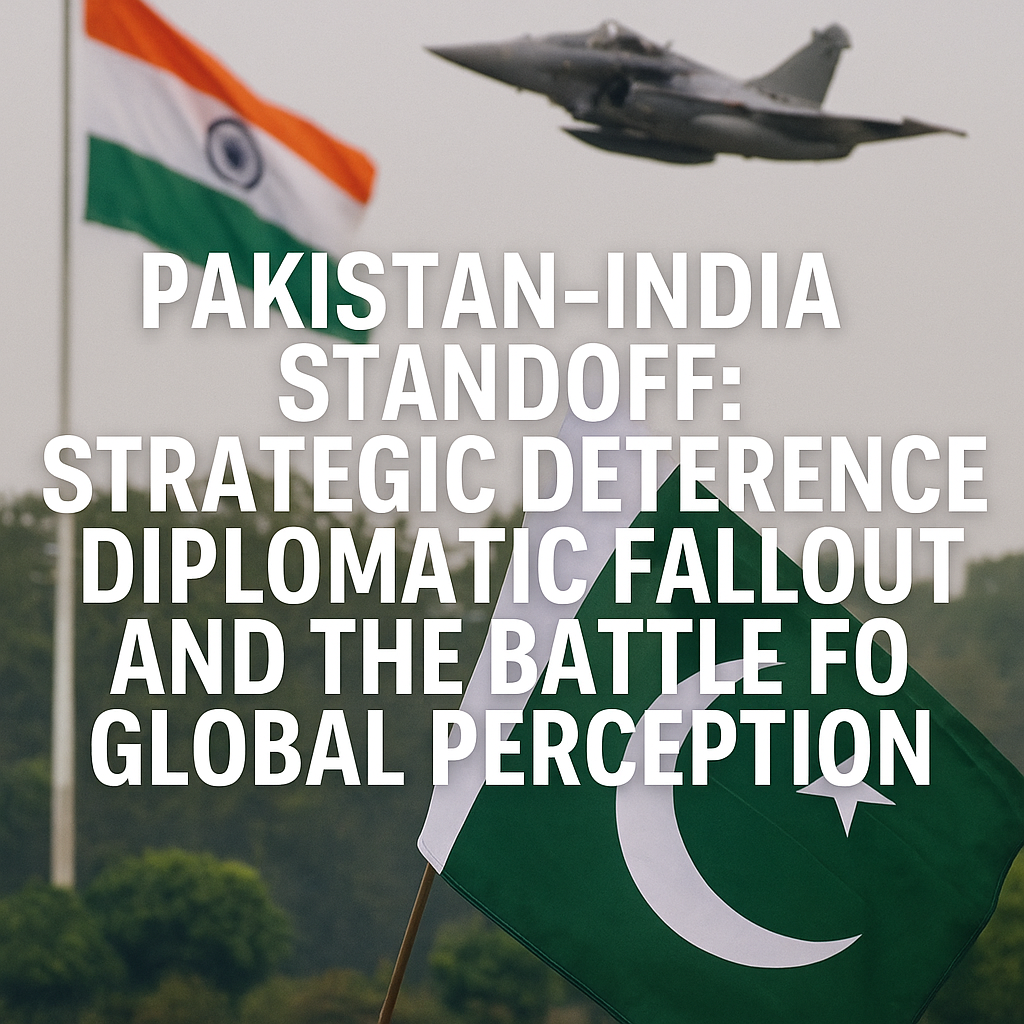 Pakistan-India Standoff: Strategic Deterrence, Diplomatic Fallout, and the Battle for Global Perception